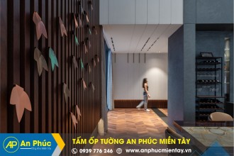 Ứng dụng tấm ốp tường 195 vào không gian khách sạn