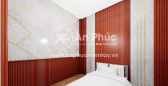 Thi công ốp vách, tường nhà anh Phát - Cái Răng
