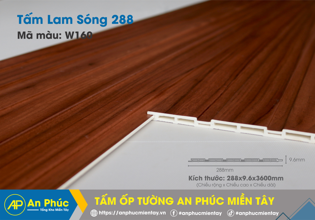 Tấm sóng 288 - W160