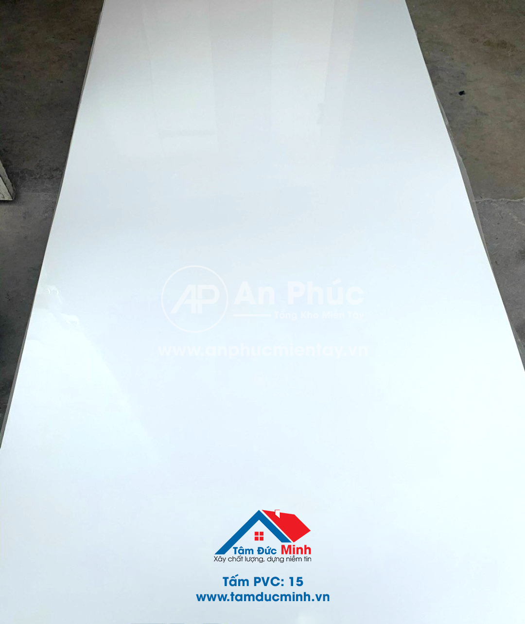Tấm PVC Trắng bóng - HP15