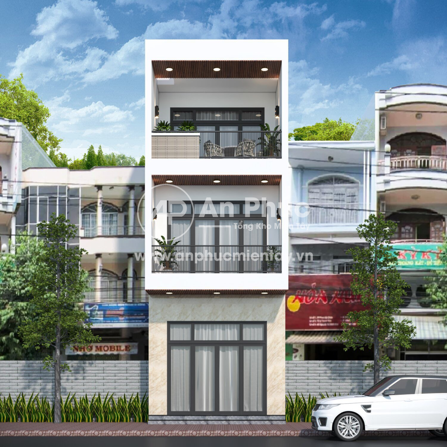 Thi công trần Seno trang trí nhà Mr. Nhân - KDC Hưng Phú