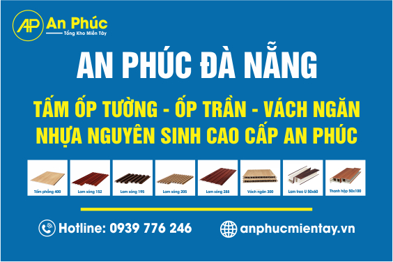 Tấm lam sóng nhựa giả gỗ tại Đà Nẵng