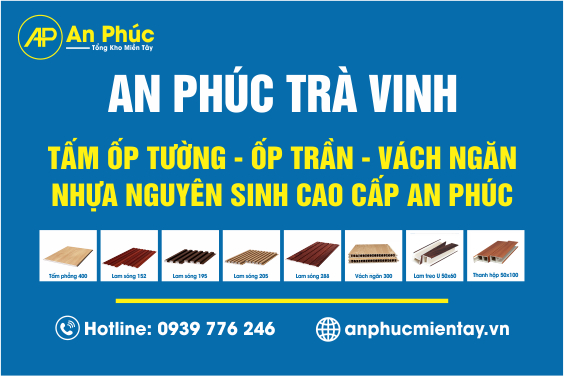 Tấm ốp tường tại Trà Vinh
