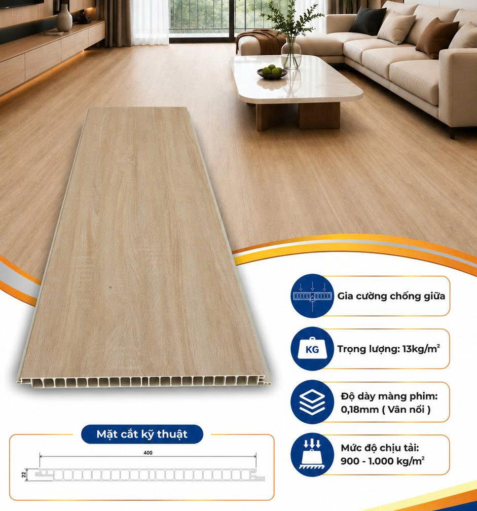 Sàn Chịu Lực Nhựa Nguyên Sinh